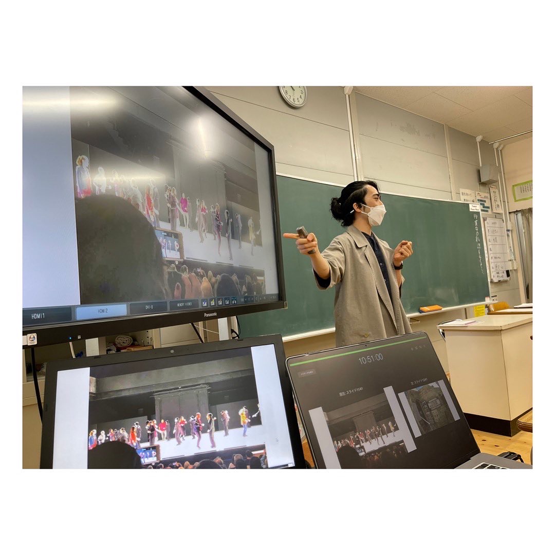 中学生に向けた職業講話